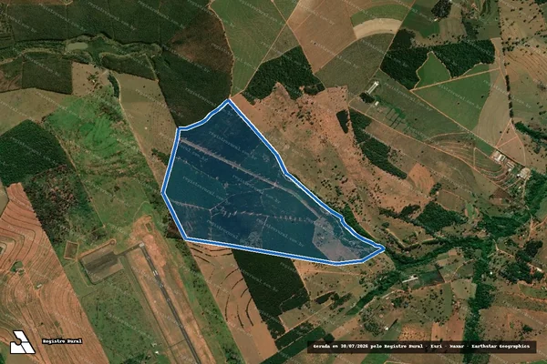 Imagem de satélite de Fazenda Remanso - Gleba A em Arealva - SP