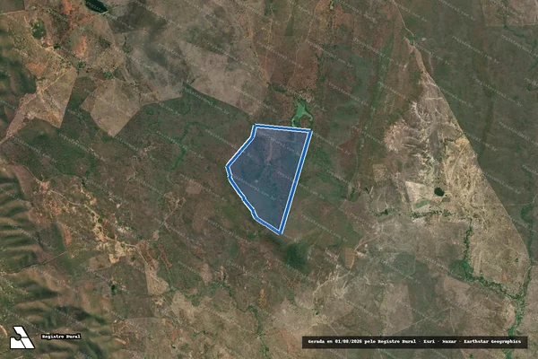 Imagem de satélite de Fazenda Paraíso - Fazenda Paraíso em Barra da Estiva - BA