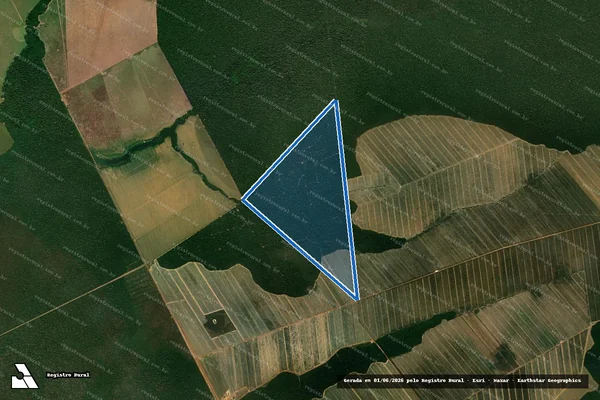 Imagem de satélite de FAZENDA REMANSO DO GUAPORÉ - FAZENDA REMANSO DO GUAPORÉ I em Comodoro - MT