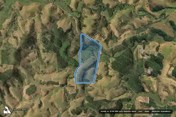 Imagem de satélite de FAZENDA SANTA FELICIDADE - Parte 1 em Anchieta - ES