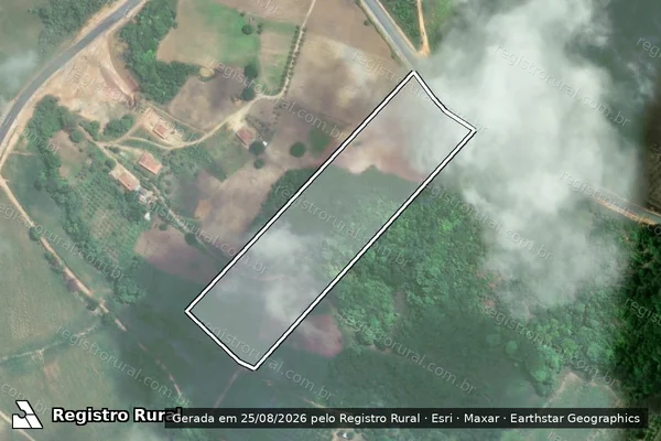 Imagem de satélite de 55-A DA GLEBA ANDREZA - Parte 10 em Pitimbu - PB