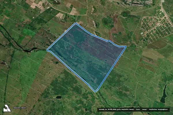 Imagem de satélite de FAZENDA PACATUBA  - Parte 1 em Serrinha - RN