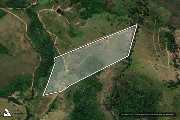 Imagem de satélite de Fazenda Bela Vista - Córrego da Fumaça / Parte 01 - Parte 35 em Catuji - MG
