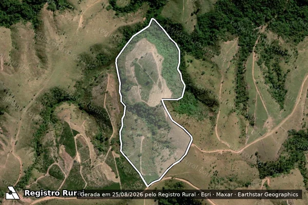 Imagem de satélite de Fazenda Àguas Claras - GLEBA L em Santa Rosa da Serra - MG