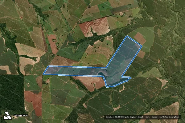 Imagem de satélite de FAZENDA VANUZA ? Lote nº 47-A-1 e 47-A-2; Lote nºs 43 e 46, e parte do lote 47-B, da Gleba nº 2; Lote nº 41-B; Lote 42-B; Lotes  - LOTE C-2 da subdivisão da FAZENDA VANUZA Lote nº 47-A-1 e 47-A-2; Lote nºs 43 e 46, e parte do lote 47-B, da Gleba nº 2; em Maria Helena - PR