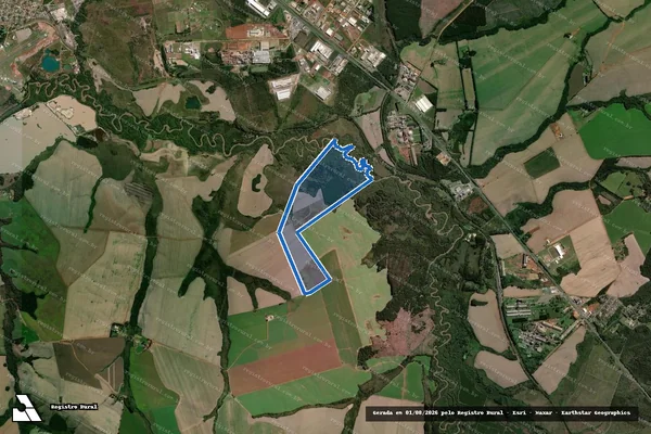 Imagem de satélite de FAZENDA DONA ALCINA ? ÁREA 03 - Única em Ponta Grossa - PR
