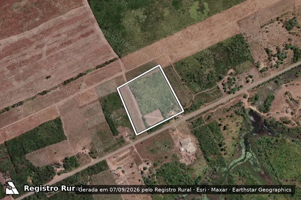Imagem de satélite de FAZENDA BRILHO DA LUA / Parte 2