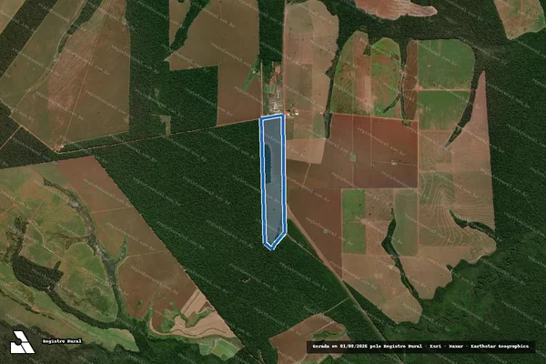Imagem de satélite de Fazenda Panela Cheia II - Fazenda Panela Cheia II em Brasnorte - MT