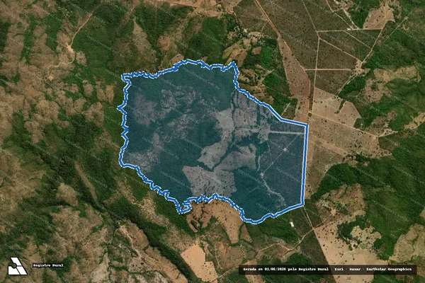 Imagem de satélite de FAZENDA CANCELA - FAZENDA CANCELA em Dianópolis - TO