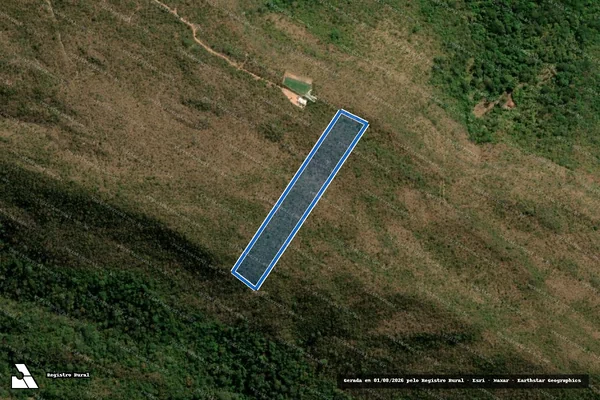 Imagem de satélite de FAZENDA JUPIÁ - Gleba DESMEMBRADA em Jaraguá - GO
