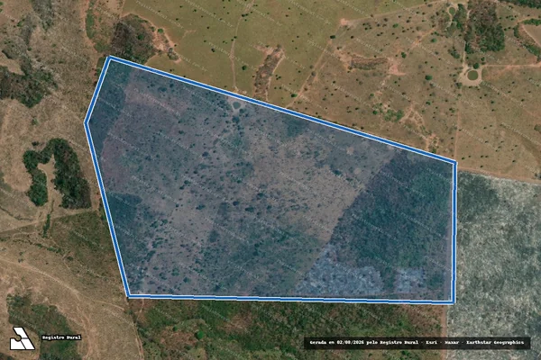 Imagem de satélite de FAZENDA SÃO JOSÉ - Parte 1 em Grajaú - MA