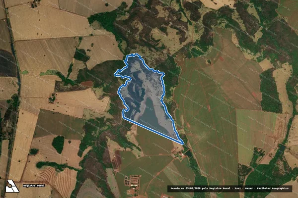 Imagem de satélite de FAZENDA BOA ESPERANÇA ?CABELEIRA? - PARTE 2 em Rio Verde - GO