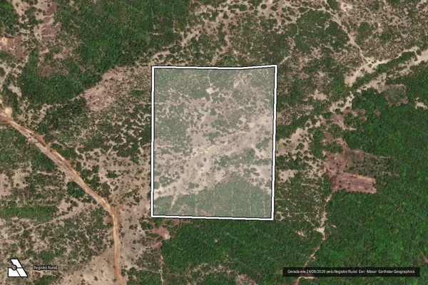Imagem de satélite de Lembrada - LOTE 20 em José de Freitas - PI