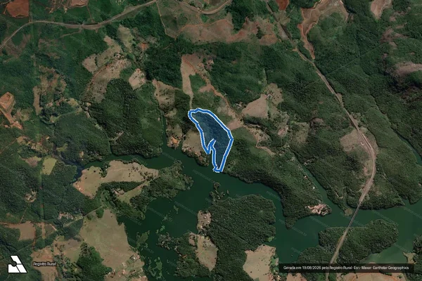 Imagem de satélite de Área 1 ? Itajuru - Parte 2 em São Gonçalo do Rio Abaixo - MG