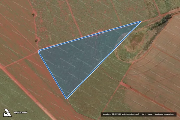Imagem de satélite de FAZENDA BANANAL - GLEBA C em Pitangueiras - SP