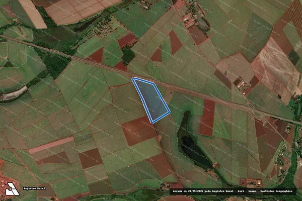 Imagem de satélite de Fazenda São Sebastião - Remanescente em Pitangueiras - SP