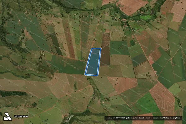 Imagem de satélite de Estancia Mirena - Gleba em Rancharia - SP