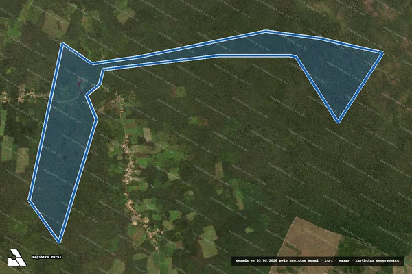 Imagem de satélite de Fazenda Bem Querer em Caxias - MA