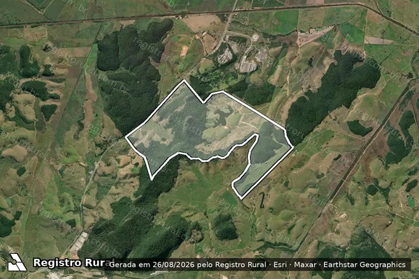 Imagem de satélite de FAZENDA SANTA RITA em Macaé - RJ