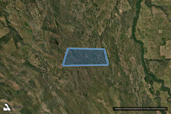 Imagem de satélite de Fazenda Santa Catarina  - Fazenda Santa Catarina em Corumbá - MS
