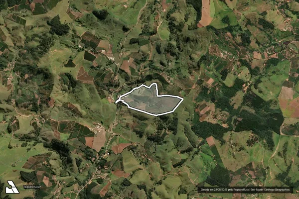 Imagem de satélite de IMOVEL RURAL SEM DENOMINAÇÃO OFICIAL / PARTE 1 em Socorro - SP