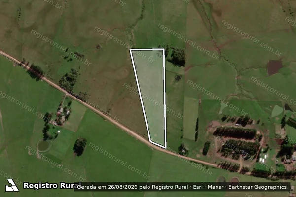 Imagem de satélite de VITOR - Parte 1 em São Vicente do Sul - RS