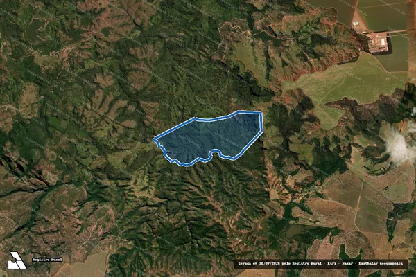Imagem de satélite de FAENDA VALE D MIIIPE em Poxoréu - MT