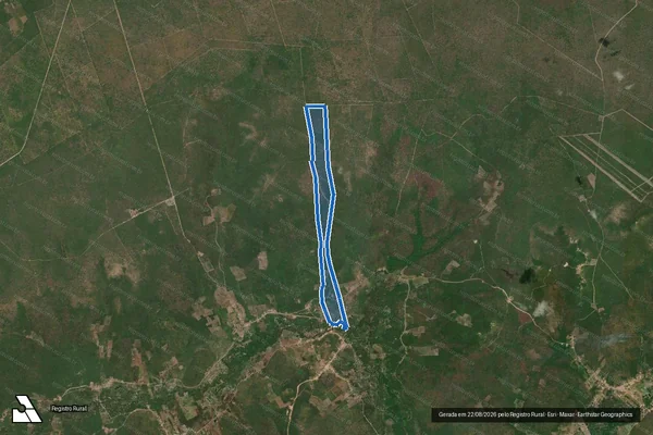 Imagem de satélite de FAZENDA BURITI DOS FERREIRAS - . em Santa Quitéria do Maranhão - MA