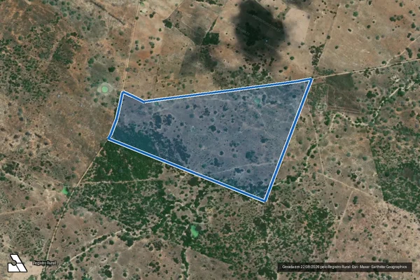 Imagem de satélite de Fazenda Comunaty - Parte 02 em Itaíba - PE