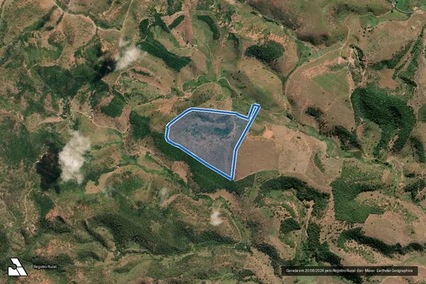 Imagem de satélite de Fazenda Morro Manso - Parcela 1 em Pescador - MG