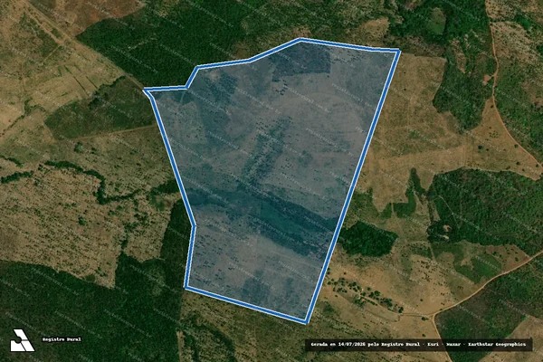 Imagem de satélite de FAZENDA PATIS - FAZENDA PATIS em Passagem Franca - MA