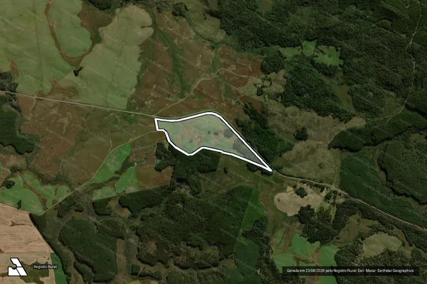 Imagem de satélite de FAZENDA CAMPO ALTO - Gleba B em Água Doce - SC