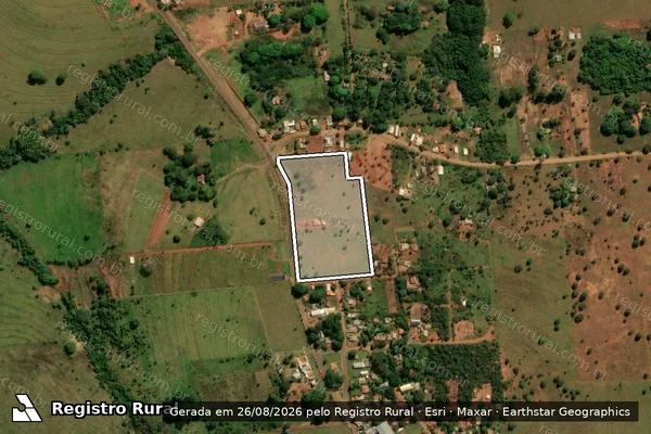 Imagem de satélite de FAZENDA PRINCESA-ÁREA 01A1 / DESMEMBRADA em Bandeirantes - MS