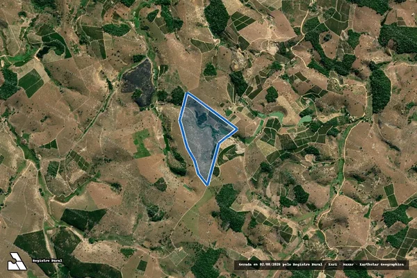 Imagem de satélite de SÍTIO KIPPER - Parcela 1 em Vila Pavão - ES