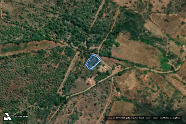 Imagem de satélite de SITIO SERRARIA - Parte 1 em Queimadas - PB
