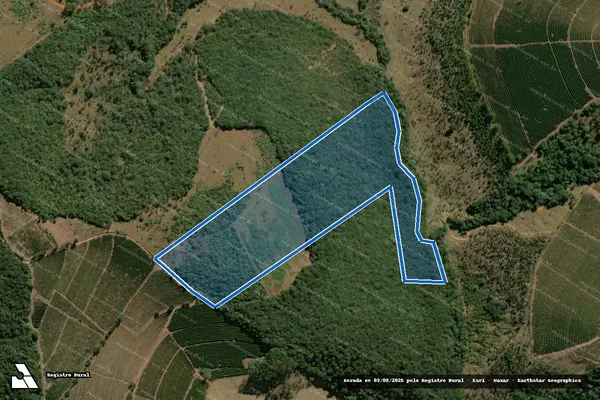 Imagem de satélite de Fazenda Santa Barbara - GLEBA G em Campos Altos - MG