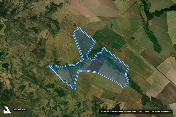 Imagem de satélite de Fazenda Tarumã - PARTE I em Maracaju - MS