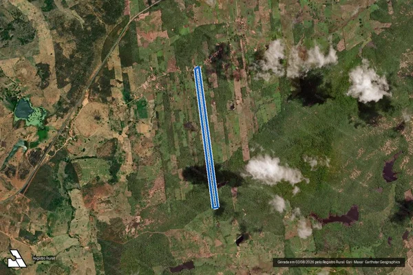 Imagem de satélite de SITIO CAIÇARA - Parte 1 em Várzea Alegre - CE