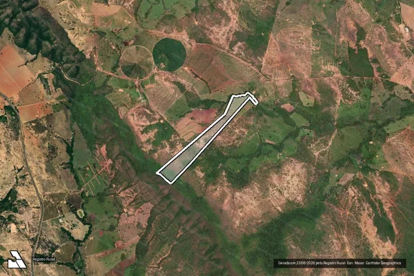 Imagem de satélite de FAZENDA GADO BRAVO - Gleba 05 em Unaí - MG