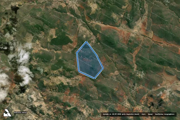 Imagem de satélite de FAZENDA SANTA ANA / PARTE 1 em Jequié - BA