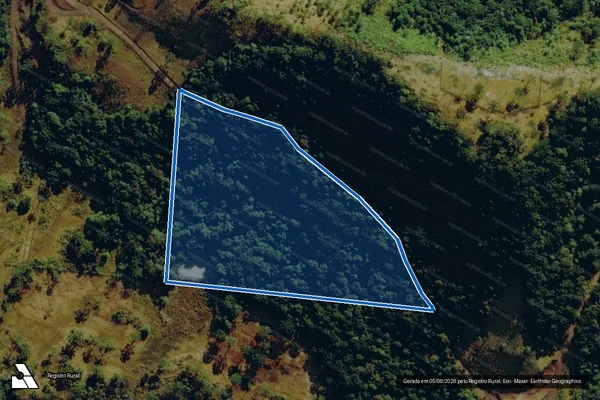 Imagem de satélite de FAZENDA PINHEIRINHO - Parte 8 em Urubici - SC