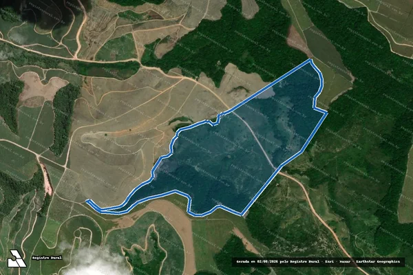Imagem de satélite de São Francisco da Areinha I - REMANESCENTE ? AREA 1B em São Luís do Quitunde - AL