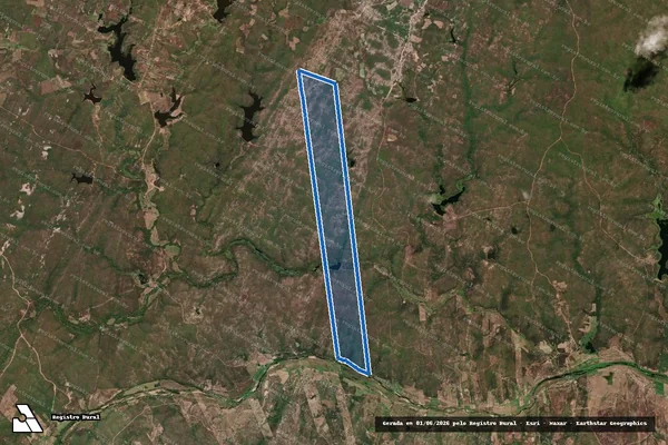 Imagem de satélite de Fazenda Campo Novo 01 - Parte 1 em Quixeramobim - CE