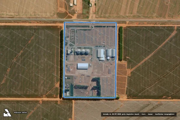Imagem de satélite de Lote 03 - Gleba 08 - Gleba 08 em Sapezal - MT