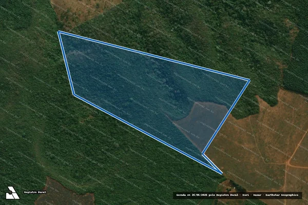 Imagem de satélite de FAZENDA SANTA QUITÉRIA - 23-A em Itamarandiba - MG
