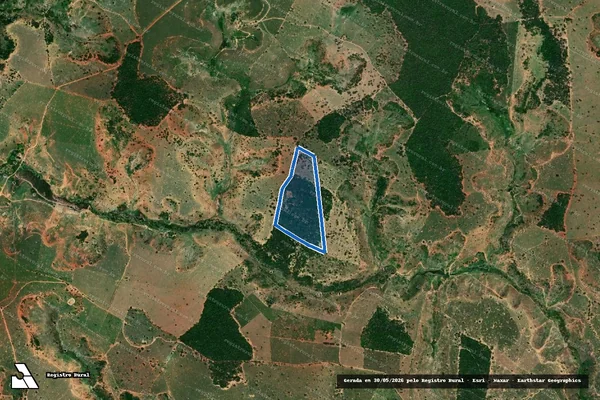 Imagem de satélite de Fazenda Pe de Meia - Parcela III em Carlos Chagas - MG