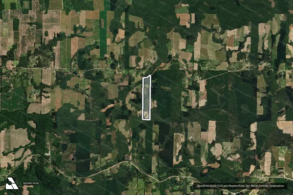 Imagem de satélite de CHACARA ALEGRE - Parte 2 em Mallet - PR
