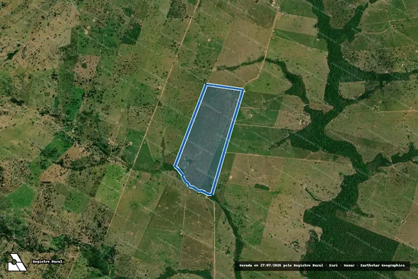 Imagem de satélite de FAZENDA SÃO PAULO em Jauru - MT