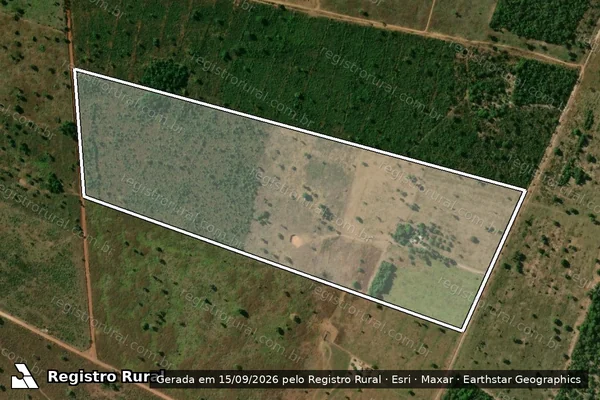 Imagem de satélite de Lote 216, P.A Santa Rita  / Lote 216