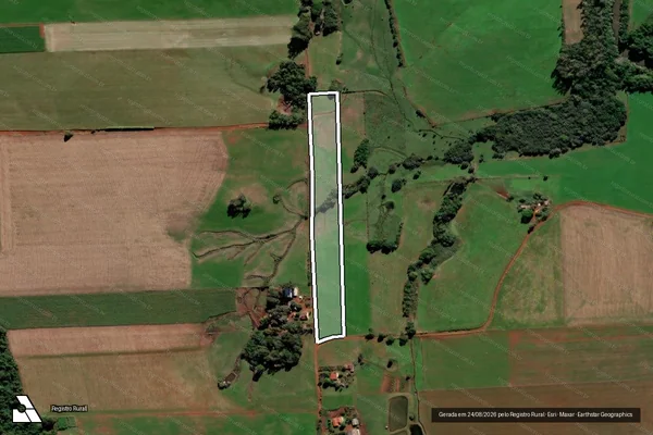 Imagem de satélite de ADAO VICENTE FREITAG PEREIRA - Parte 1 em Jóia - RS